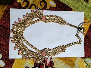 Pink Kundan Bridal Necklace