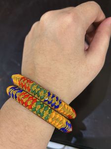Colorful Beaded Bangles
