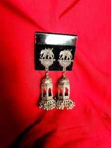 Oxidised Earrings
