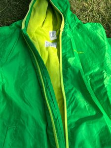 Green Decathlon Wind Jacket