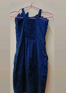 Blue Embellished Dress