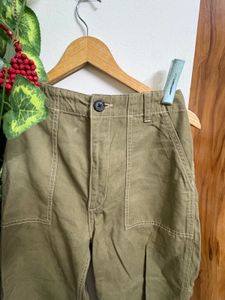 Olive Green Cargo Pants