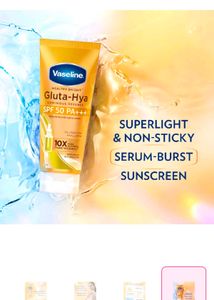Vaseline All Gluta Hya - Antioxidant Spf 50 Pa+++