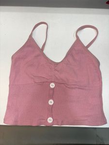 Ribbed Crop Top (Pad insert available)
