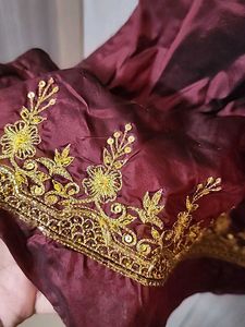 Maroon Festive Kurti