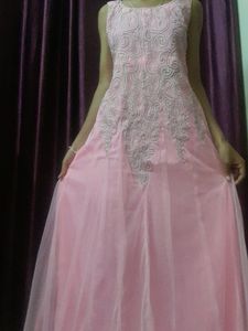 Rose Color Gown