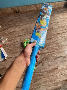 Kids&#39; Sports Set: Hockey Stick &amp; Cricket Bat