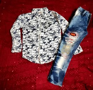 4 To 6 Years Boys Dress Comboo