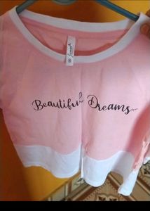 Pink &#39;Beautiful Dreams&#39; Tee