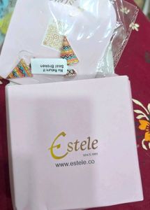 Estelle Geometric Dangle Earrings