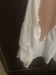 Stylish Two-Tone Blouse designer