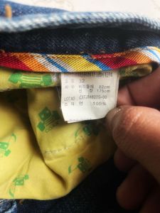 Coax Racing Vintage Leather Patch Jeans