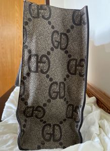 🌈Luxury-Inspired GD Monogram Tote – First Copy