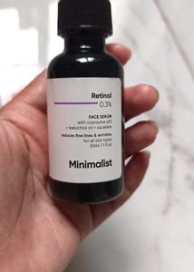 Minimalist Retinol Serum + Lakme Blusher