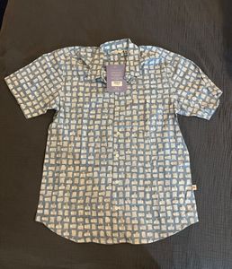 Camera Block Print Shirt