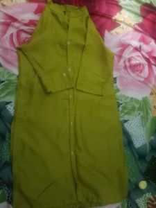 Olive Green Kurta
