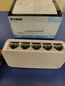 Used D-Link 5-Port Switch 10/100 Mbps
