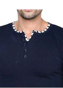 Navy Henley T-Shirt