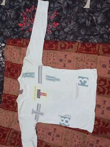 Graphic Print Long Sleeve T-Shirt 100/cotton made