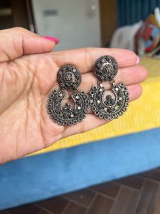 Pure Silver Vintage Earrings