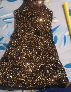 Sequence Velvet Dress