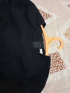 &#34;Classic Black Knee-Length Dress&#34;