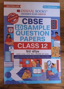 Oswal Hindi Class 12 Sample Question Paper!!