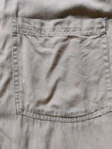 Vintage Style Tan Button-Down Shirt