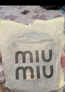 Miu-Miu Quilted Leather Handba