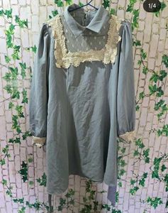 Vintage Lace Detail Dress