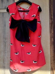🇰🇷 Corquette Korean Bow Top 💕🌸