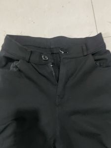 Black Wide Legged Trousers