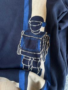 Unique Graphic Robot Sweater