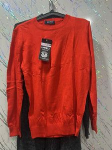 Red Pullover Sweater