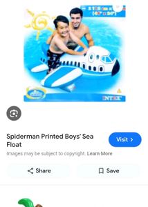 Intex ( THE WET SET ) AEROPLANE FLOAT BOAT