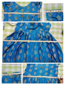 Elegant Blue Ethnic Dress