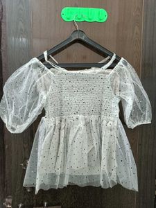 Sparkly Sheer Top