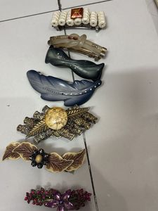 hair accessories back pin 7 pieces