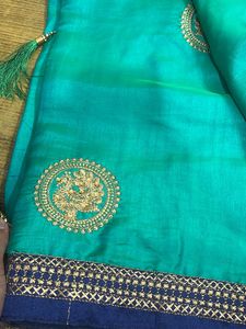 Soft Saree Green