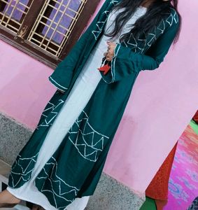 Jacket Type Kurti With Inner Dress