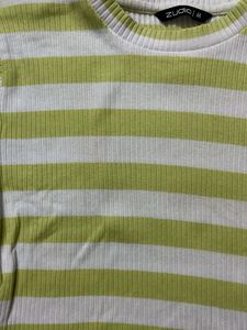 Striped Crop Top