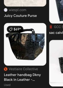 DKNY Black Tote Bag💥
