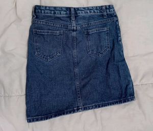 Denim Mini Skirt