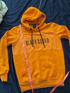 Orange &#39;Black Squad&#39; Hoodie