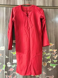 Red Kurta