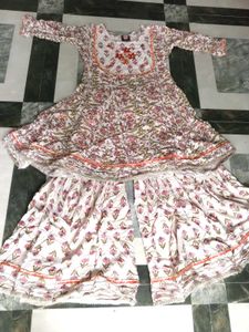 Floral Print Kurta Set
