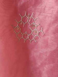 Pink Embellished Dupatta