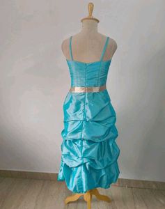 Elegant Teal Midi Dress