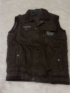 D&G Brown Sleeveless Jacket
