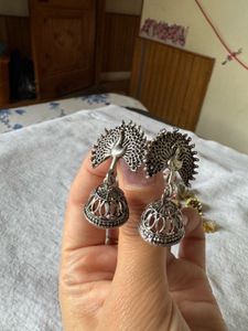 Assorted Jhumka Earrings - 6 Pair
